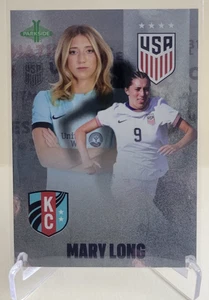 2025 PARKSIDE CLUB AND COUNTRY USWNT MARY LONG BASE FOIL #28 - Picture 1 of 2