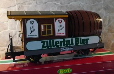 LGB 3042 0 (G GAUGE) Beer Keg Car Zillertal Beer + Original Packaging - Image 1 of 3