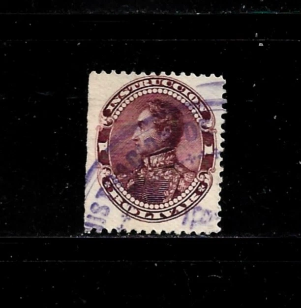Sello Venezuela Scott # 132-1b-usado/H-NG-1893 Foto 1 de 1