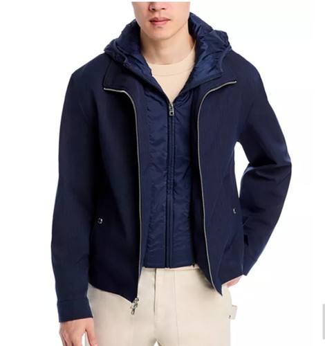 Giacca media mista a spina di pesce Michael Kors