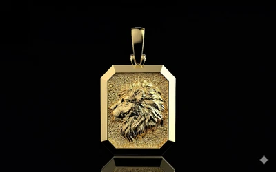 pendente leone - Immagine 1 di 4
