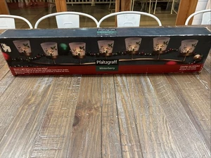 Pfaltzgraff Winterberry Seven Light S-Curve Gold Votivkerzenhalter 28" NEU  - Bild 1 von 13