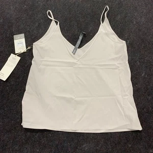 VUORI Villa Cami Lightweight Tank Women's Size S Suede Grey VW1135 - Picture 1 of 8