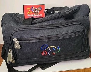 Disney World Luggage Bag Carry On Mickey Mouse Medium Black Duffel With Lugg Tag - Picture 1 of 20