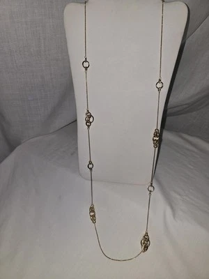 Nine West Gold Tone Statement Necklace - Изображение 1 из 4