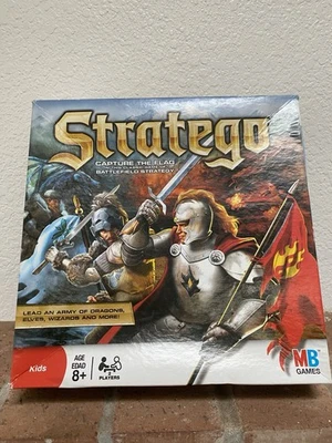 Stratego Strategy Capture  Flag Battlefield Board Game dragons, elves, wizards - Image 1 of 4