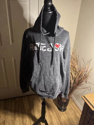 Poetic Justice, Sudadera con Capucha Gris, Para Hombre Talla Mediana Foto 1 de 4