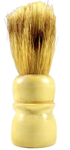 Vintage REX B859 Pure Badger Shave Brush Creamy Handle - Picture 1 of 6
