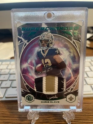 2022 Panini Elements Chris Olave Supercharged RC Patch /10 - Image 1 of 2