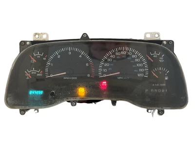 Painel de instrumentos velocímetro 00 01 Dodge RAM 1500/2500/3500 GASOLINA 245.569 milhas - Imagem 1 de 3