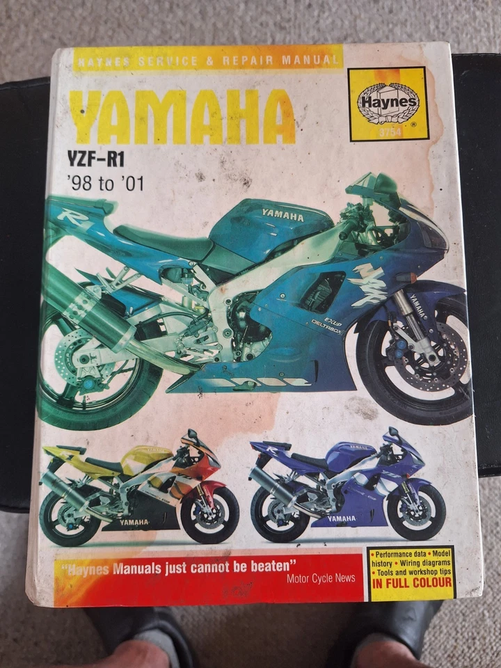 Haynes Manual Yamaha YZF - R1 1998 - 2001 - Image 1 of 1