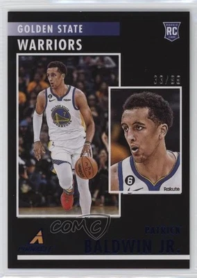 2022-23 Panini Chronicles Pinnacle Blue /99 Patrick Baldwin Jr #91 Rookie RC - Image 1 of 2