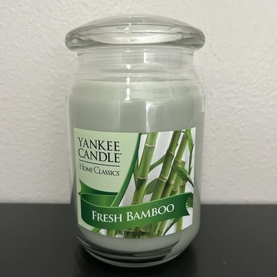 Yankee Candle FRESH BAMBOO Home Classics tarro grande vela 110-150 horas 22 oz Foto 1 de 3