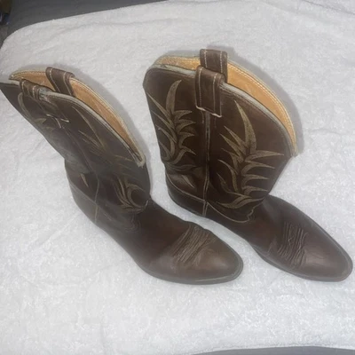 Botas de Vaquero NOCONA de Colección Cuero OCCIDENTALES Para Hombre ¡Talla 13 B! Foto 1 de 4