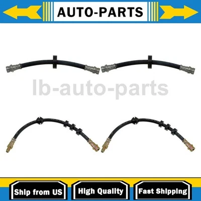 For Ford Focus 2000-2004 First Stop Brake Hydraulic Hose Front Rear 4x - Изображение 1 из 4
