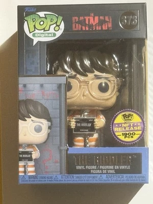 Funko Pop! The Batman The Riddler #373/1900 DC Serie 85 2 con protector Foto 1 de 4