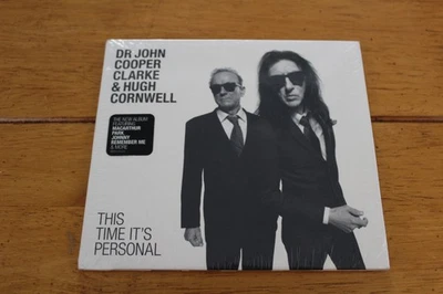 Dr John Cooper Clarke Hugh Cornwell CD This Time It's Personal Sony Music New Foto 1 de 2