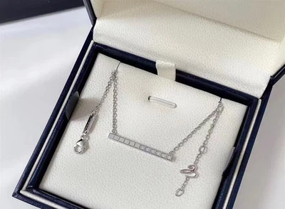 Collar con incrustaciones colgante de cubo de hielo Chopard para mujer Foto 1 de 4