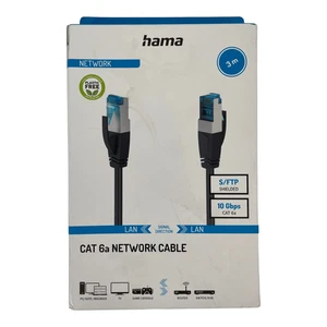 Hama Cat 6a Netzwerk-Kabel - 3 Meter S/FTP - Patchkabel - 200681 - Bild 1 von 4