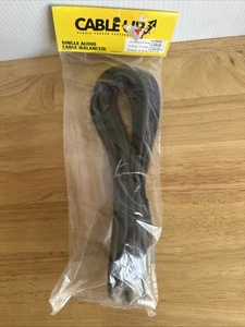 Cable Up Single Audio Cable XLR Male/Female 16 Ft 5 Meters Audio Mixer Cable - Picture 1 of 4