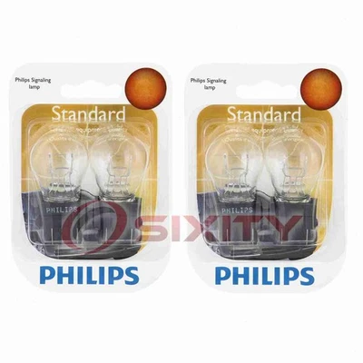 2 bombillas traseras Philips para Honda Accord 1998-2002 iluminación eléctrica qs Foto 1 de 4