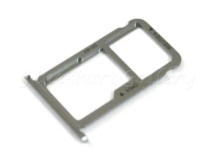 OEM UNLOCKED HUAWEI HONOR 6X BLN-L24 REPLACEMENT SILVER MICRO SD SIM CARD TRAY - Picture 1 of 2