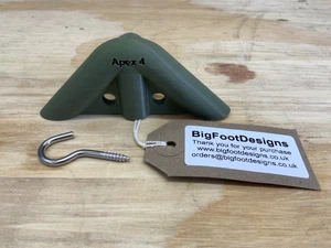 Apex 4 V2 Lavvu Bushcraft Adapter (klein für 8 mm Stangen) - ersetzt Mittelstange - Bild 1 von 9