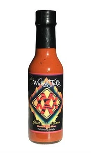 Salsa picante Ghost Pepper Wicked Tickle XXX salsa chipotle más caliente del mundo - Imagen 1 de 6