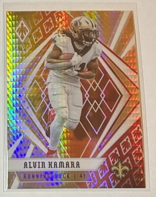 Alvin Kamara FIREBURST PRIZM - Saints - 2020 Phoenix Football - Image 1 of 2