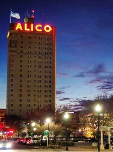 ALICO BUILDING IN WACO - REFRIGERATOR PHOTO MAGNET 3"X5" - Picture 1 of 3