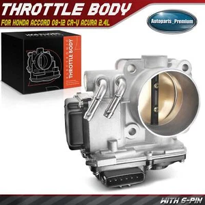 Electronic Throttle Body Assembly for Honda Accord 08-12 CR-V Civic Acura 2.4L - Picture 1 of 8