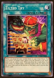 Tilted Try | BLVO-EN066 | Common | 1st Edition | Blazing Vortex | YuGiOh TCG - Picture 1 of 3
