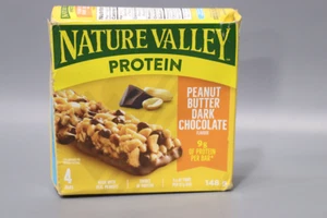 Nature Valley Protein Peanut Butter Dark Chocolate  4ct  148g/5.2 oz. {Canadian} - Picture 1 of 2