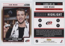 2012-13 Score Gold Rush Cam Ward #21