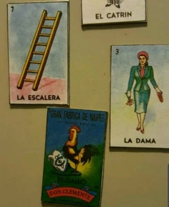 Set completo di 54 magneti fatti a mano Don Clemente Loteria - Foto 1 di 3