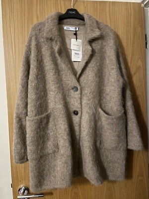 BNWT Zara Alpaca & Wool Coat M - Image 1 of 4