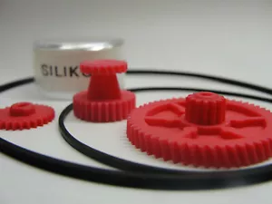 PHILIPS D8614 Reparatursatz PHILIPS FC144 Riemen Zahnräder und Silikonfett - Bild 1 von 5