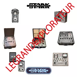 Ultimate STARK Tube Tester Owner & Service Manuals Schematics 85 Manual s on DVD - Bild 1 von 6