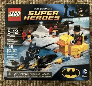 76010 LEGO DC Universe Super Heroes Batman Pinguin Face Off Ente Boot Jet - Bild 1 von 2