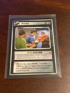  Star Trek CCG Trouble With Tribbles In The Engine Room - Picture 1 of 2