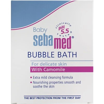 Sebamed Baby Bubble Bath With Camomile For Delicate Skin 200ml