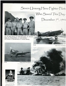 7 Unsung Hero Fighter Pilots Who Saved the Day, December 7th, 1941 Hawaii - Bild 1 von 10