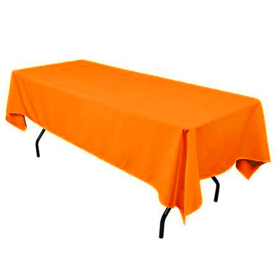 Rectangular Seamless Tablecloth For Hotel Restaurant Wedding Banquet Party - Image 1 of 1