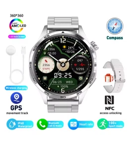 Montre connectée GT5 Pro pour homme, GPS, écran AMOLED 360x360 - Photo 1/1