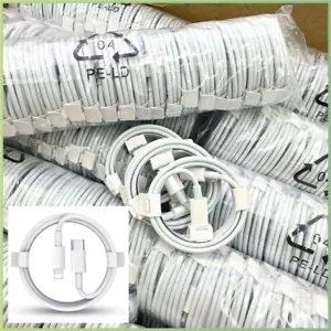 Fast Charging Cord USB C to L Data Sync Cable for iPhone 14 13 12 11 Series Lot - Picture 1 of 10