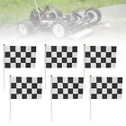 Checkered Flag Black And White Hand Waving Flags DIY Decoration For RC Racin RM