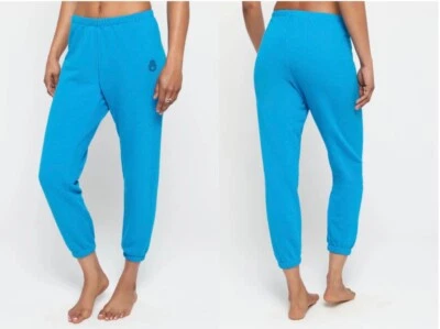 Pantalones deportivos Spiritual Gangster Hamsa Luna, azul (azul) pequeños, nuevos con etiquetas Foto 1 de 3