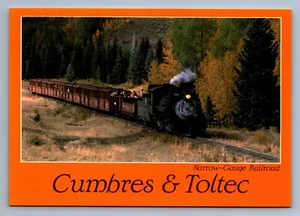Postcard Vtg Transportation Train Railroad Cumbres And Toltec Narrow Gauge 4x6 - Picture 1 of 2