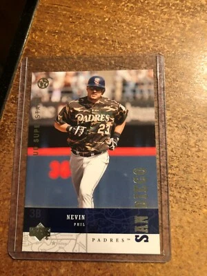 2002-03 Upper Deck SuperStars Multi-Sport Baseball # 205 Phil Nevin - Image 1 of 2