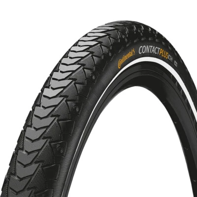 Continental Contact Plus Reflex Hybrid E-BIKE Wired Black Bike Tyre 26 x 1 .75 - Image 1 of 2